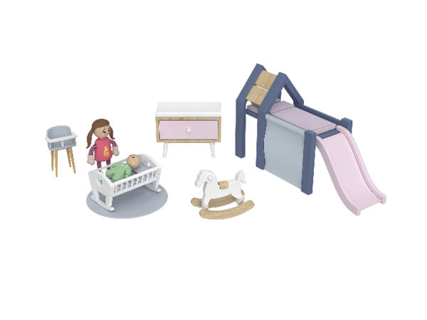 Playtive Flexible Doll Family or Doll's House Furniture