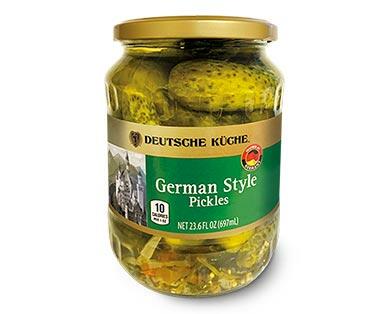 Deutsche Küche 
 German Style Pickles