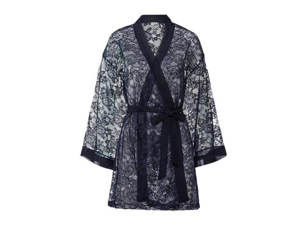 Női szatén / csipkés kimonó