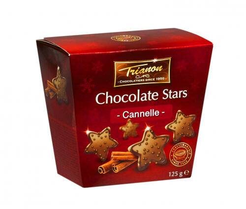 Mini étoiles en chocolat