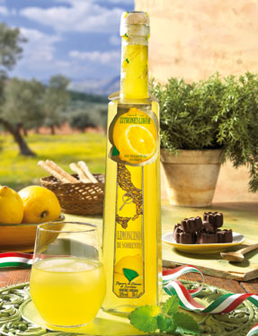 Liqueur de citron de Sorrento "Limoncino" *