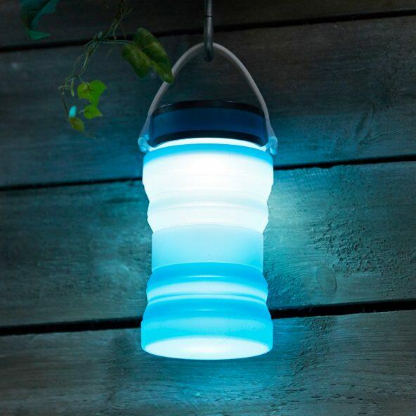 Lampe LED de camping à énergie solaire