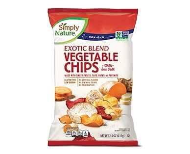 Simply Nature 
 Original or Mediterranean Exotic Vegetable Chips
