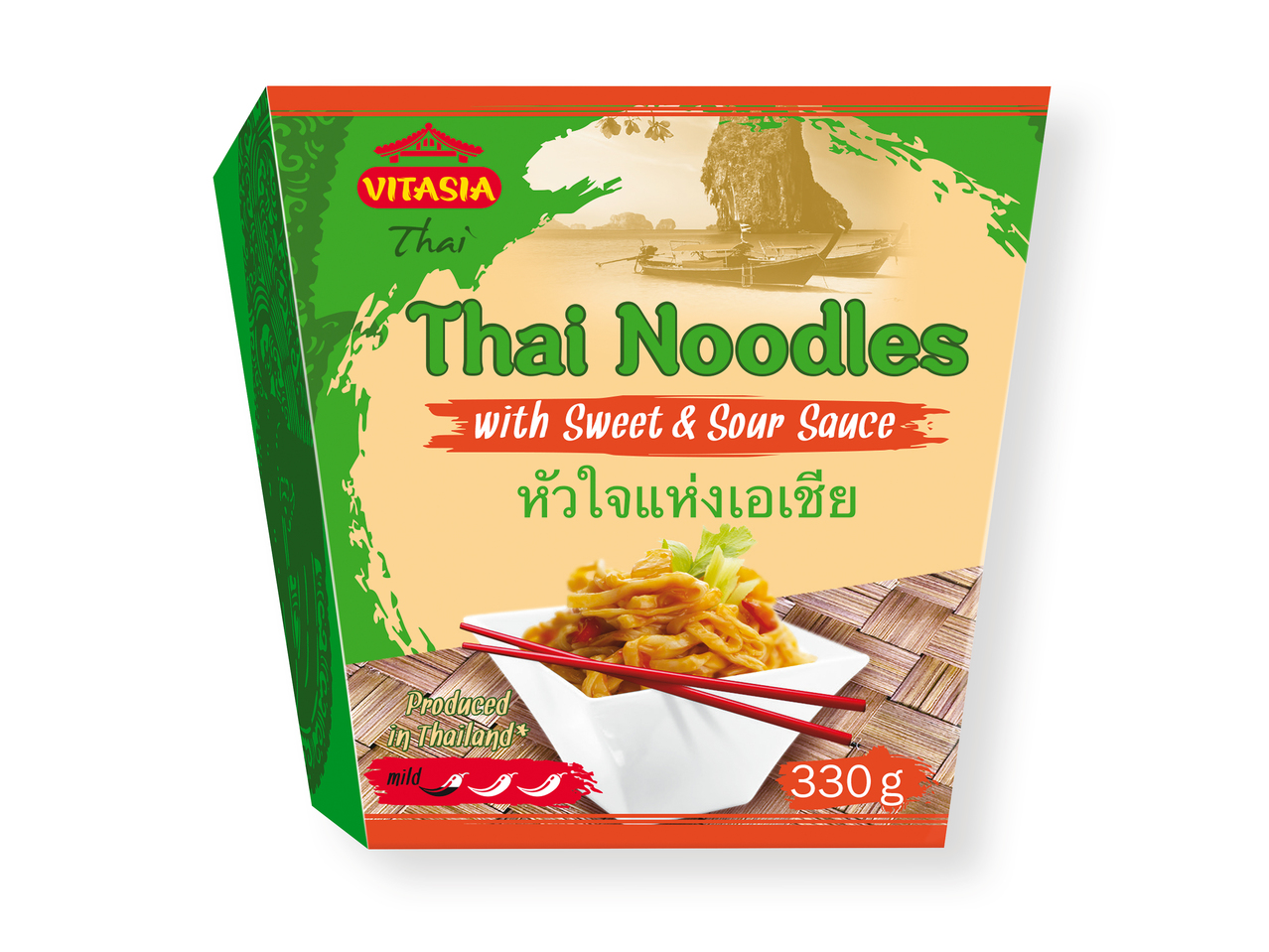 "Vitasia" Fideos tailandeses para microondas