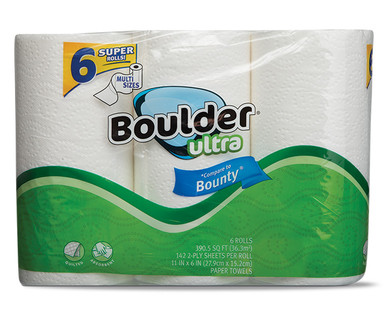 Boulder Super Roll Ultra You Choose Paper Towels