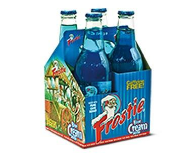 Frostie 
 Root Beer or Blue Cream 4-Pack Soda