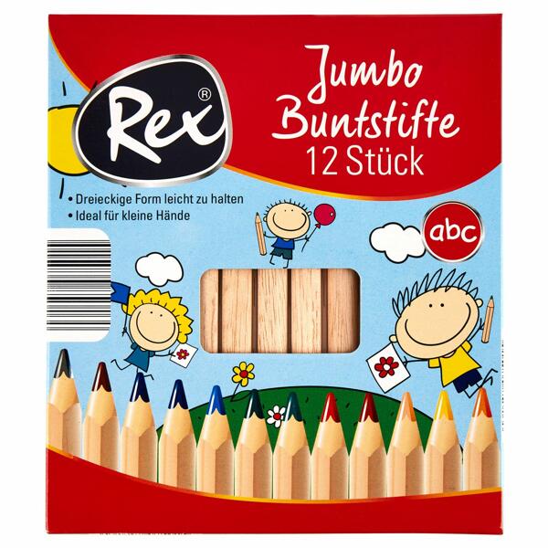 Rex(R) Jumbo-Buntstifte*