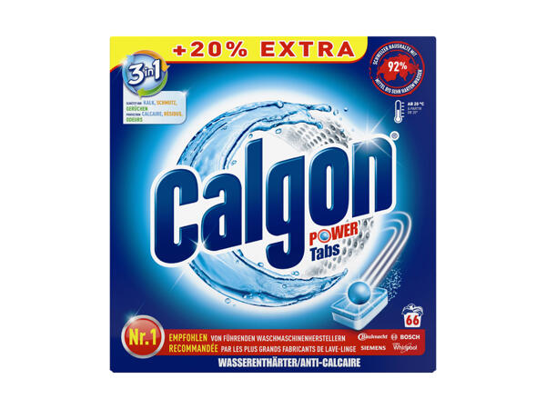 Tablettes anti-calcaire Calgon