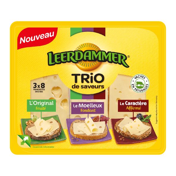 Fromage Leerdammer en tranches