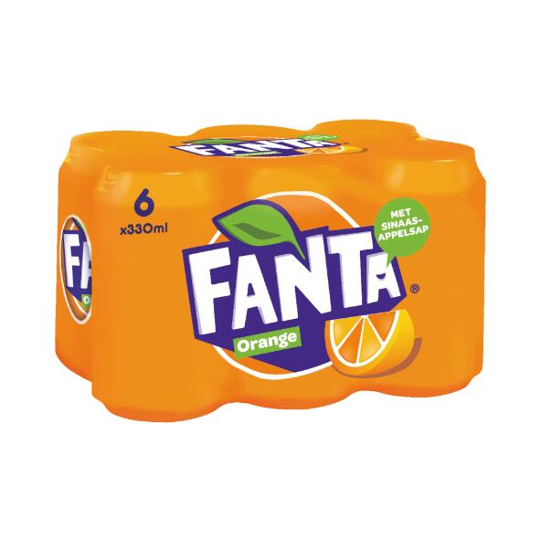 Coca Cola of Fanta 6-pack
