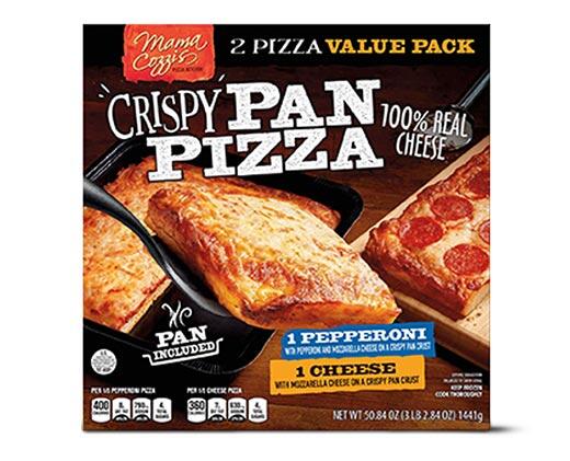 Mama Cozzi's Pizza Kitchen 
 Pan Pizza Value Pack Cheese & Pepperoni