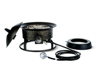 Belavi 
 Portable Gas Fire Pit with Locking Lid