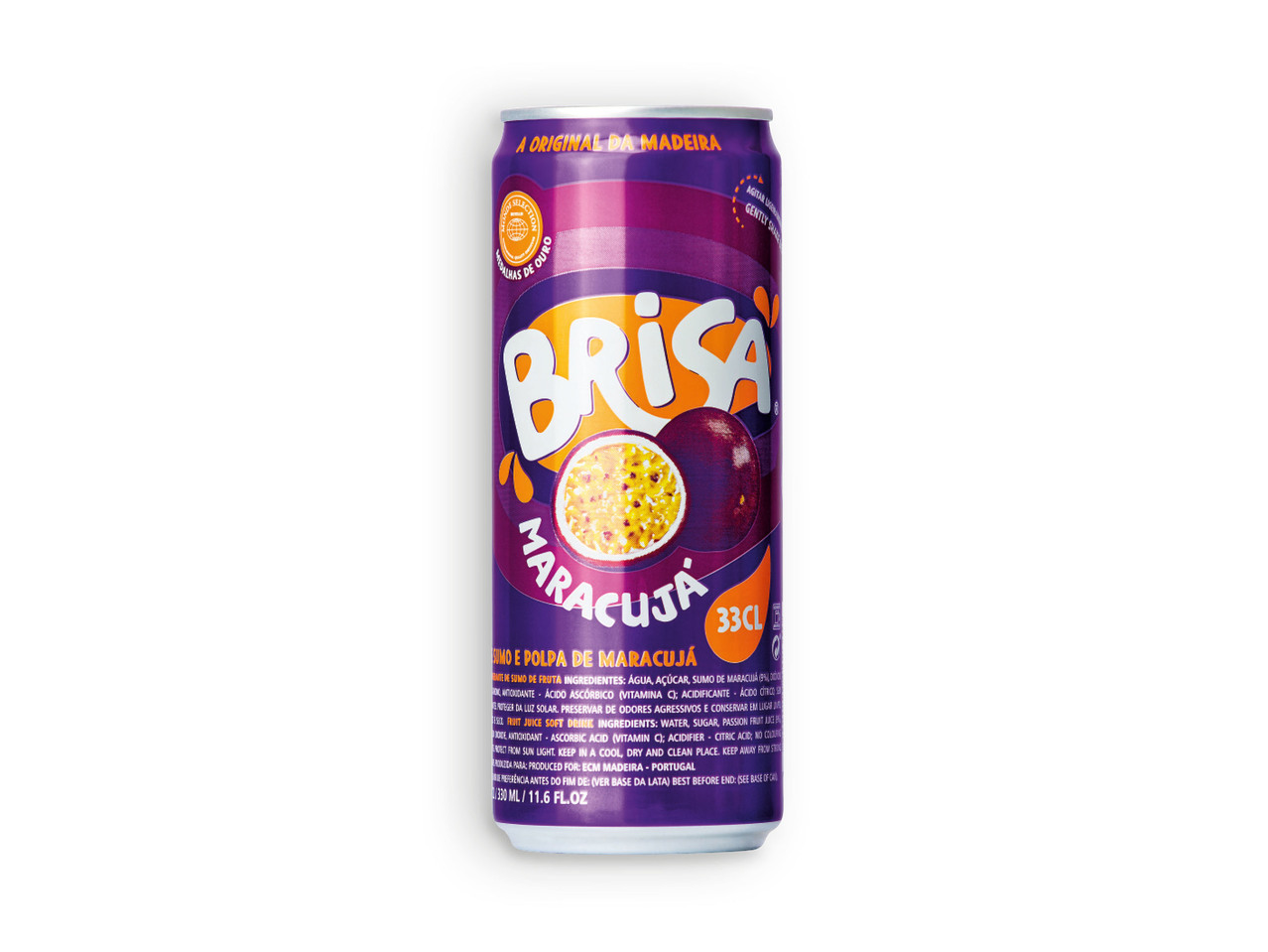 BRISA(R) Refrigerante de Maracujá com Gás