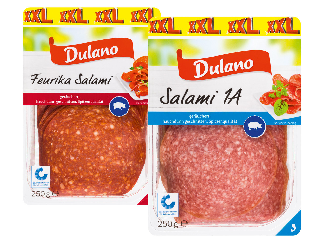 DULANO Salami 200 g + 50 g gratis
