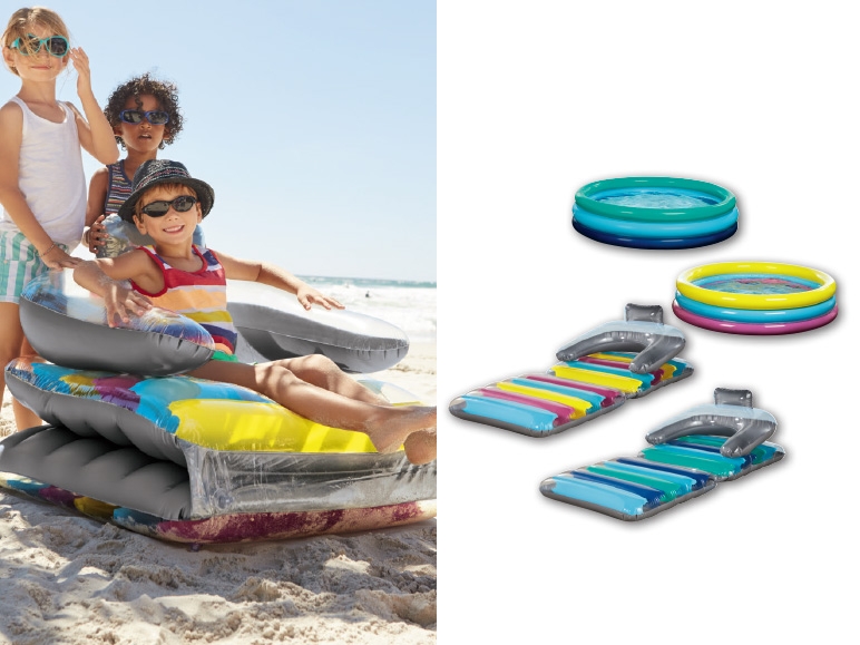 CRIVIT(R) Inflatable Beach Chair/ Kids' Paddling Pool