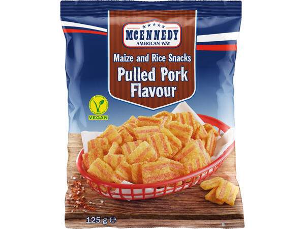 Pulled pork snack