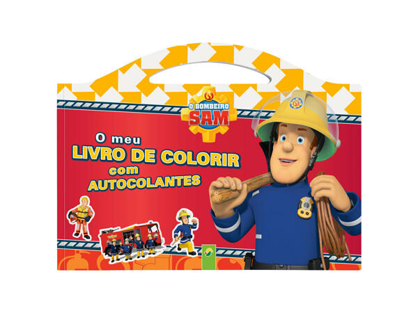Playtive junior(R) Livro para Colorir com Autocolantes