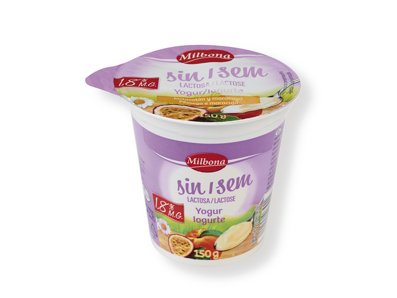 "Milbona" Yogur de fruta sin lactosa