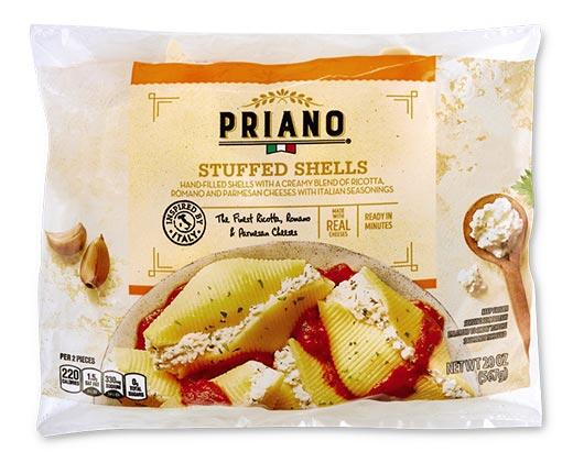 Priano 
 Manicotti or Stuffed Shells