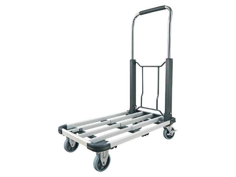POWERFIX Aluminium Flat Bed Trolley