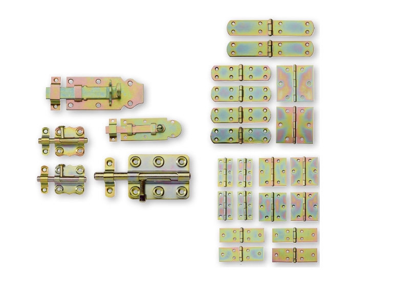 POWERFIX Hinges and Bolts Assortment