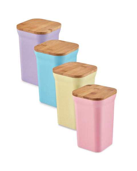 Bamboo Large Storage Canisters