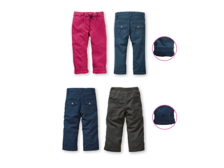 Lupilu(R) Girls' or Boys' Thermal Trousers