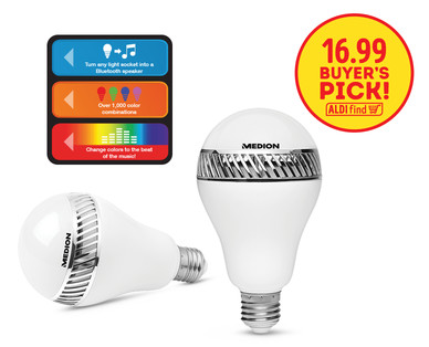 Medion LED Light Bulb Speaker