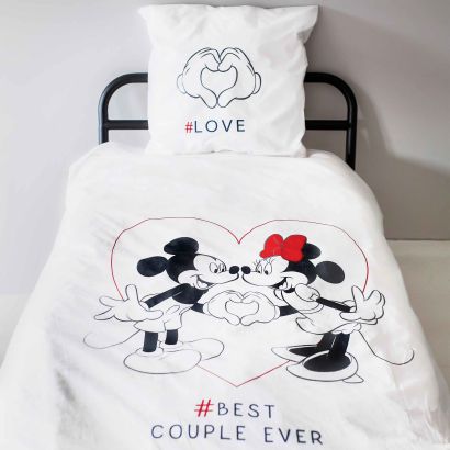 Housse de couette Mickey, 1 pers.