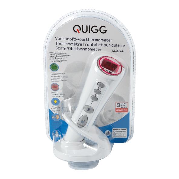 QUIGG(R) 				Digitaler Fieberthermometer