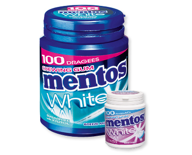 Chewing-gum White MENTOS(R)