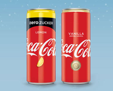Coke Lemon Zero/Vanilla