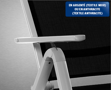 Chaise longue en aluminium GARDENLINE(R)
