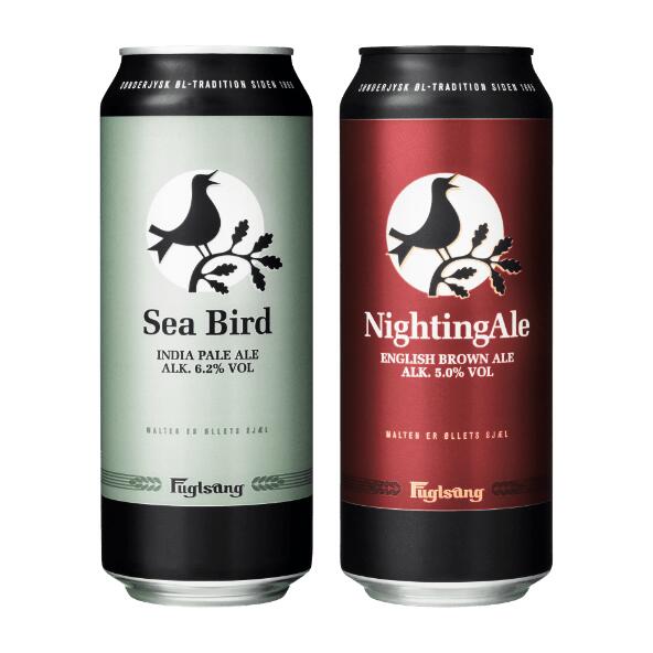 FUGLSANG 	 				Sea Bird IPA eller NightingAle Brown Ale