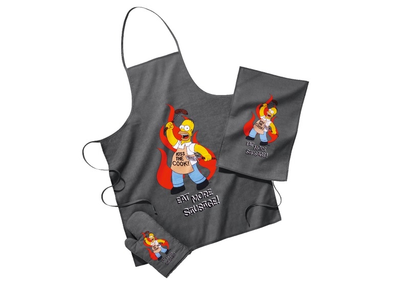 Barbecue Apron Set "The Simpsons"