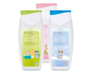 OMBIA KIDS 
 Doccia shampoo per bambini 2 in 1