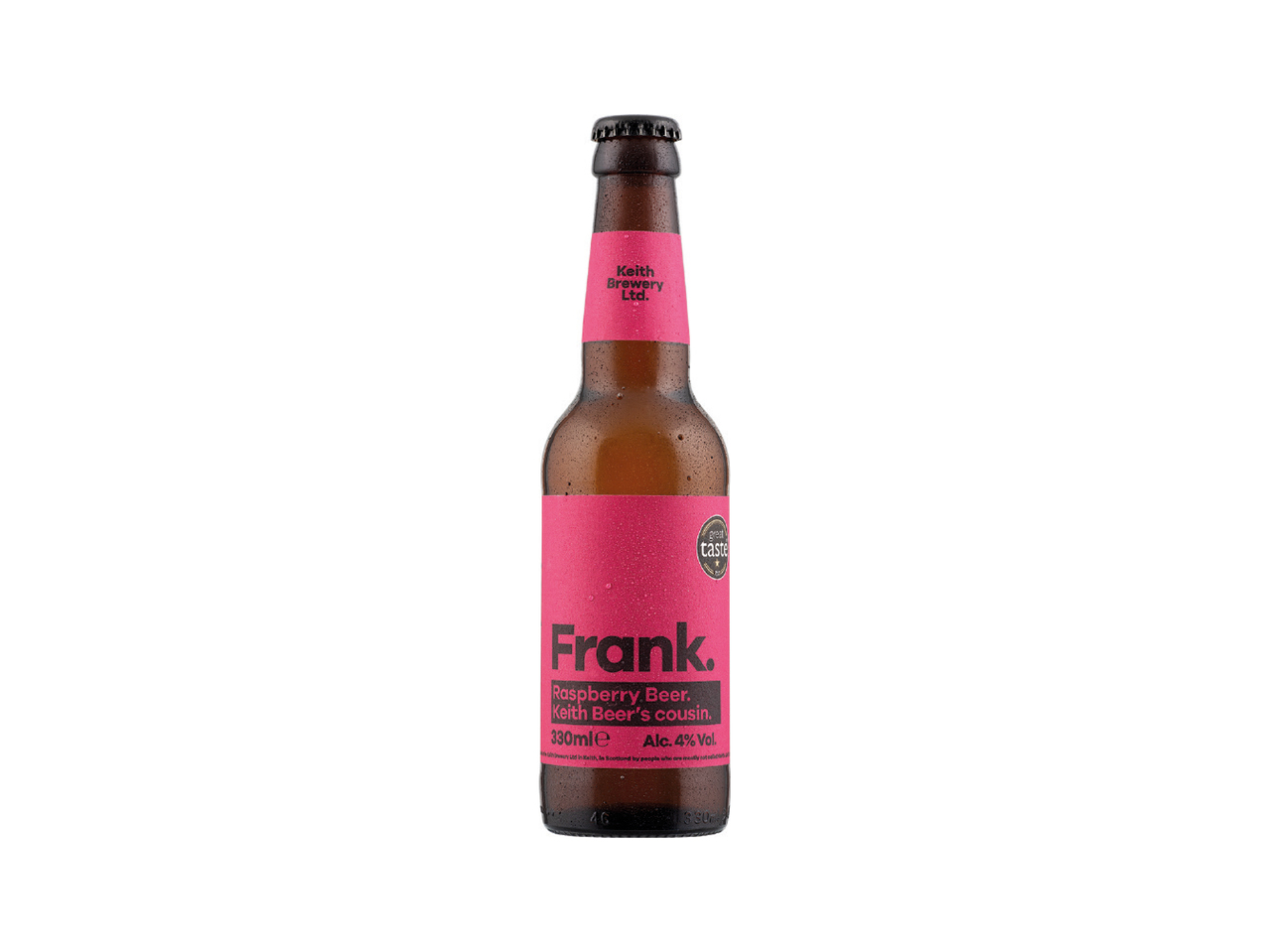 Frank Raspberry Beer, 4%1