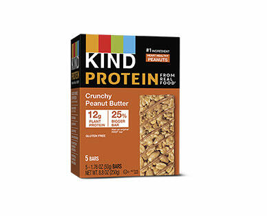 KIND Snacks Protein Bars Crunchy Peanut Butter or Double Chocolate