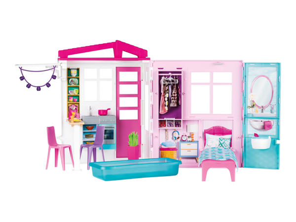 Mattel Barbie Doll House with Doll