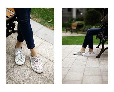 Serra 
 Ladies' Quilted Slip-On Sneakers