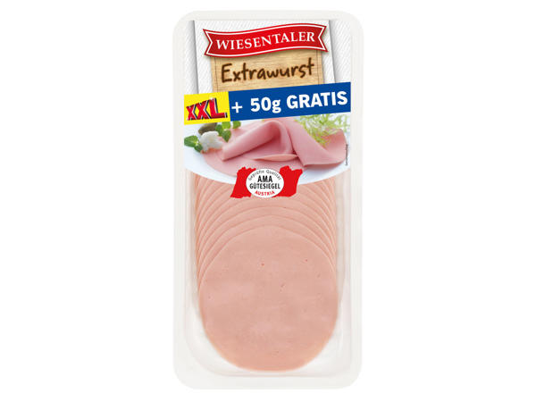 WIESENTALER Extrawurst 200 g + 50 g gratis