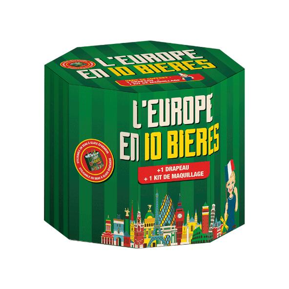 Coffret l'Europe en 10 bières 33 cl