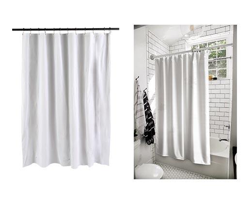Huntington Home 
 PEVA Shower Curtain Liner