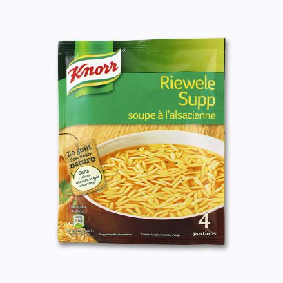 Soupe à l‘alsacienne "Riewele Supp"