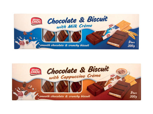Batoane cu biscuiți și ciocolată
