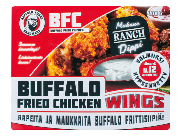 Buffalo Fried Chicken Fried Chicken Wings