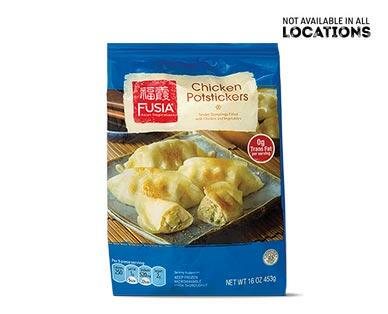 Fusia Asian Inspirations 
 Chicken or Pork Pot Stickers