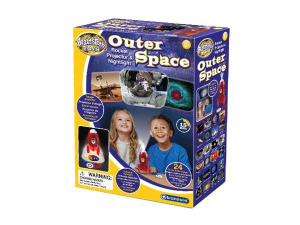 Outer Space Rocket Projector & Nightlight