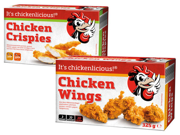 Chicken Wings oder Chicken Crispies