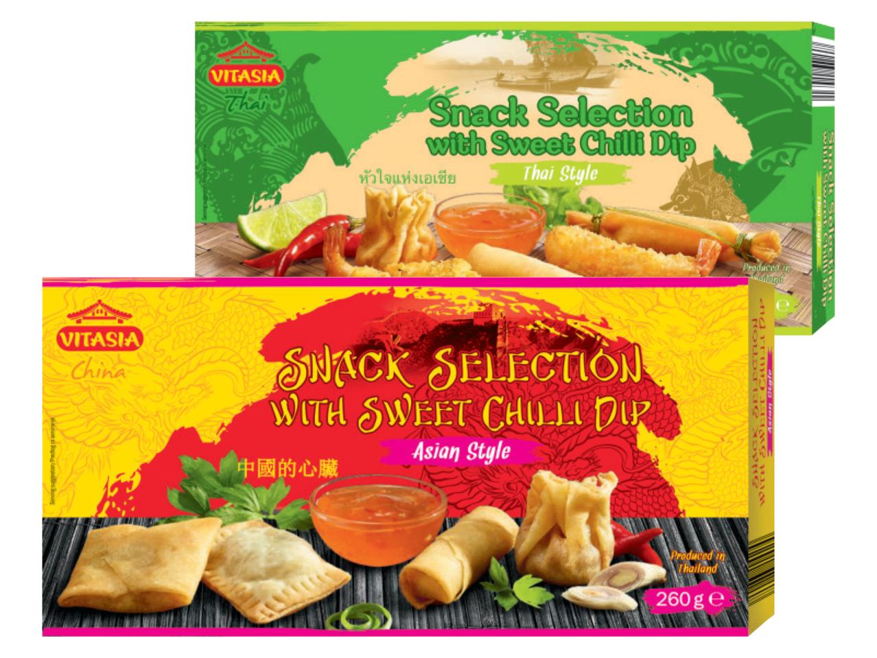 VITASIA Asian Snack Selection with Sweet Chilli Dip
